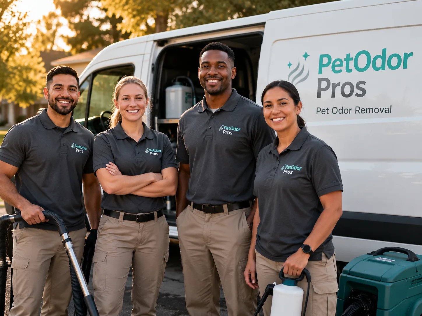 Pet Odor Removal team serving New London, WI